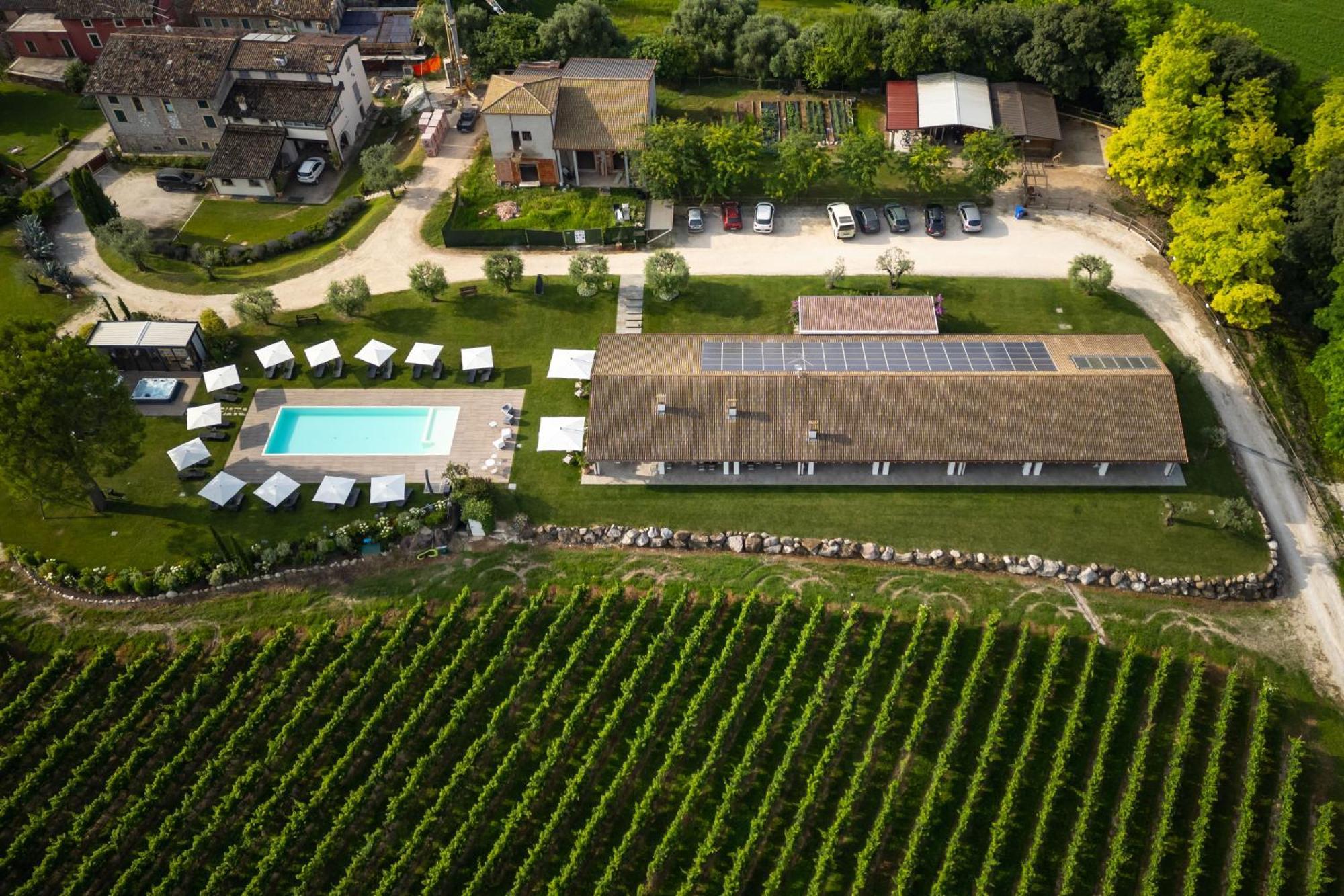 Agriturismo Colle Dei Pivi Ponti sul Mincio Exteriör bild